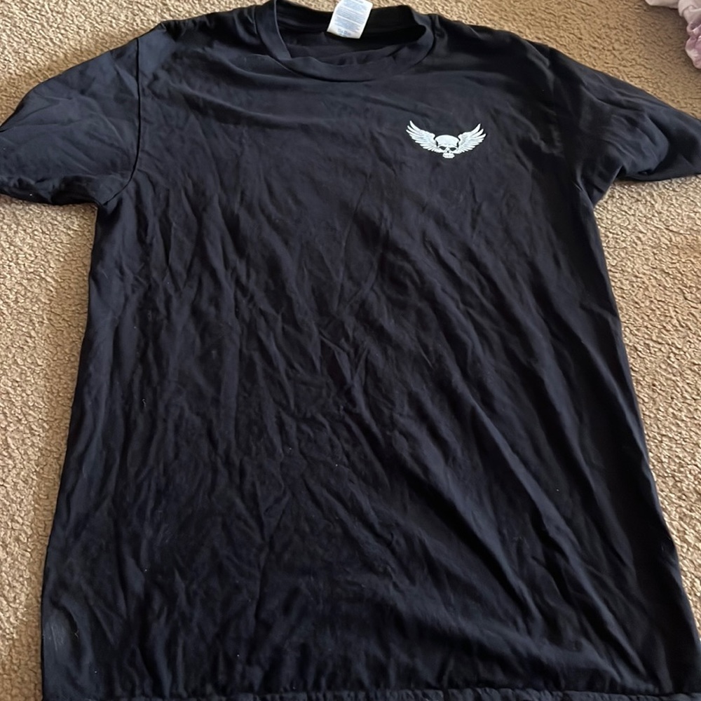 Black, T-shirt, Size Small, Brand: Port and Company